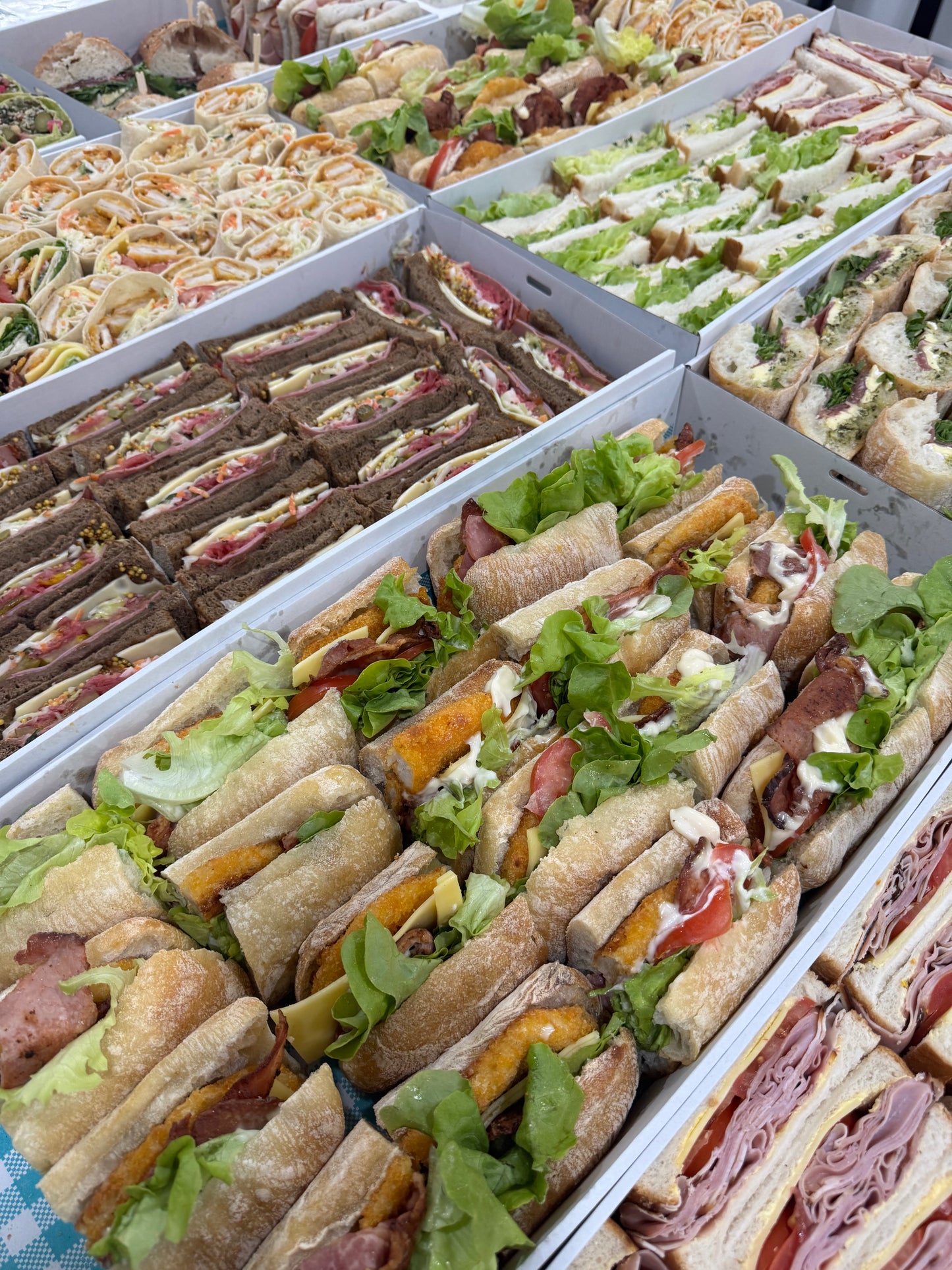 Premium Chicken, Bacon & Aioli Ciabatta (20 pieces)