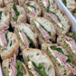 Gourmet Olive Mortadella & Brie Ciabatta (20 pieces)