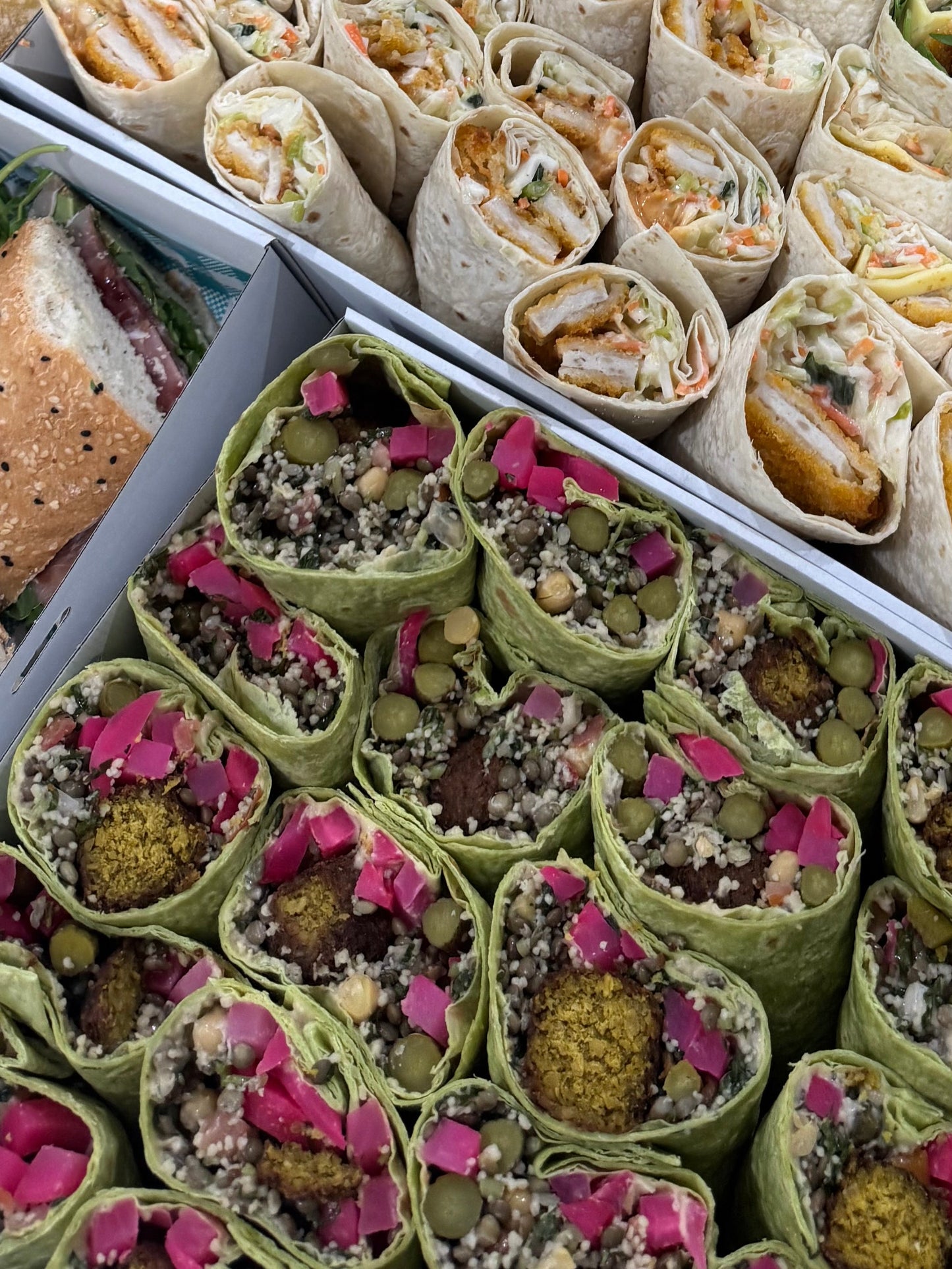 Crispy Falafel Wraps (20 pieces)