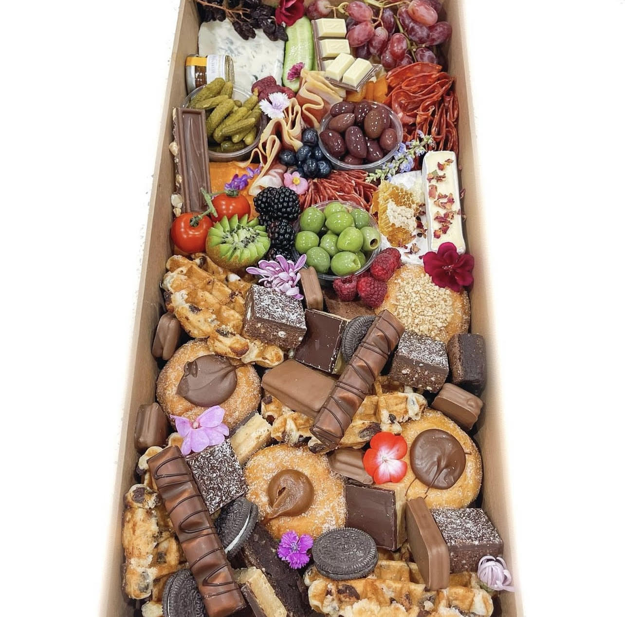 Feats Box Feast Half Dessert Box - Sydney Grazing Boxes & Grazing Tables ...